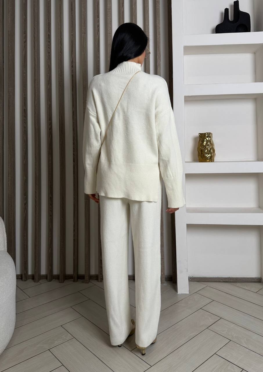 костюм вязаный трикотажный теплый с брюками eva coosh,костюм вязаный трикотажный теплый с брюками eva coosh 337123310,трикотажный костюм с брюками и свитером теплый dpleo 263045794,костюм трикотажный