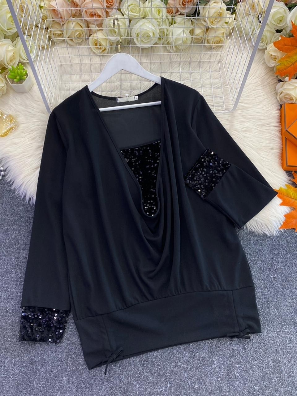 блузка с пайетками,женская кофта,блузка модная,блузка элегантная,блестящая блузка