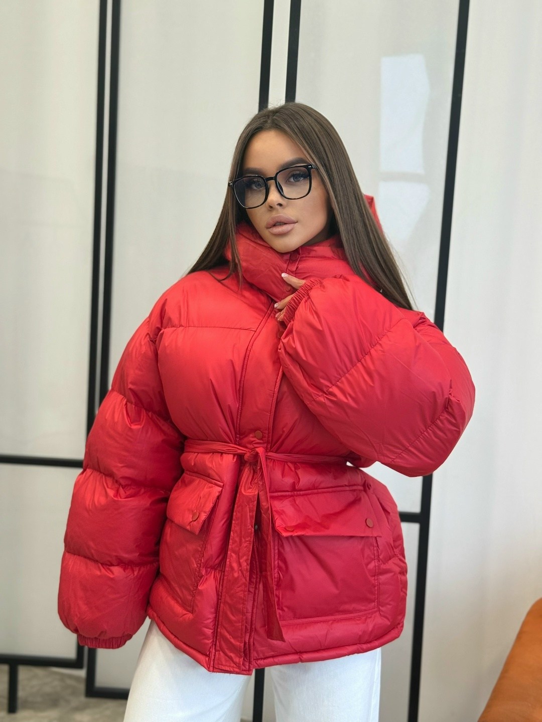 куртка зимняя женская,куртка с поясом,куртка пуховик,куртка оверсайз,куртка зимняя на кулисках shmatovashop 558148025