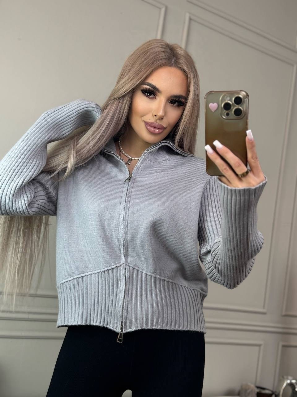 вязаный кардиган на молнии,вязаные кардиганы,женский трикотажный кардиган на молнии,кардиган,женская кофта