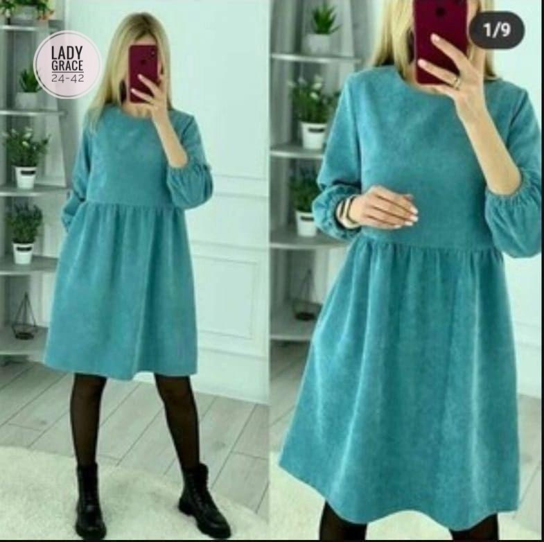 платье вельветовое повседневное,теплое платье,платье на флисе,платье,платье из микровельвета