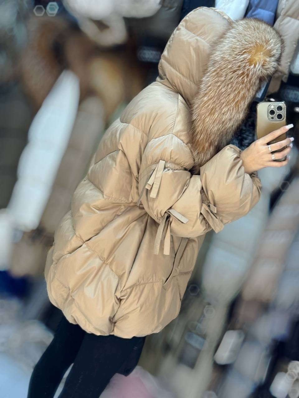 пуховик с натуральным мехом,пуховик с мехом,модные куртки с натуральным мехом,пуховик женский,пуховик зимний женский