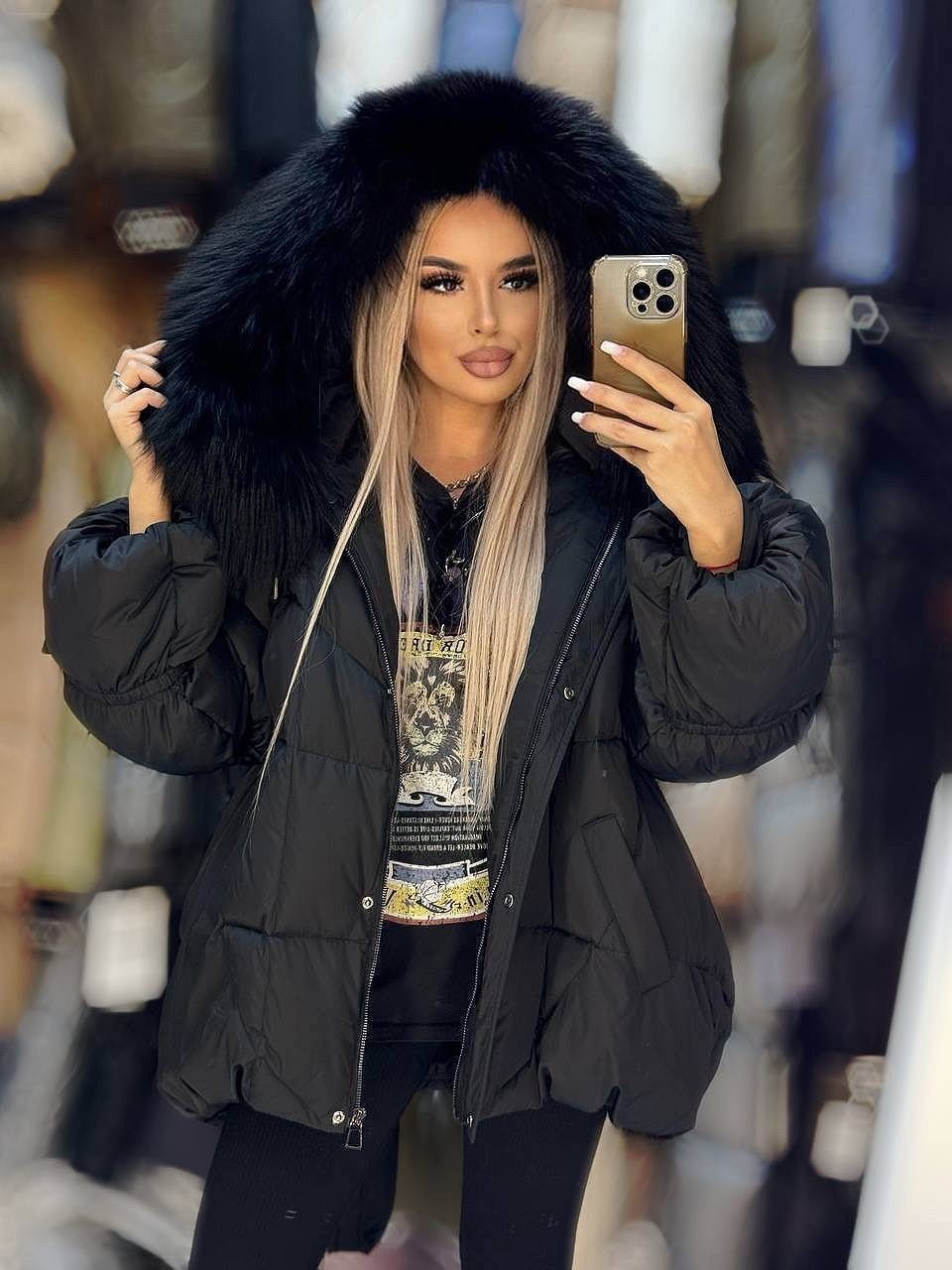 пуховик женский,женская куртка,женская зимняя куртка,куртка с мехом,куртка зимняя