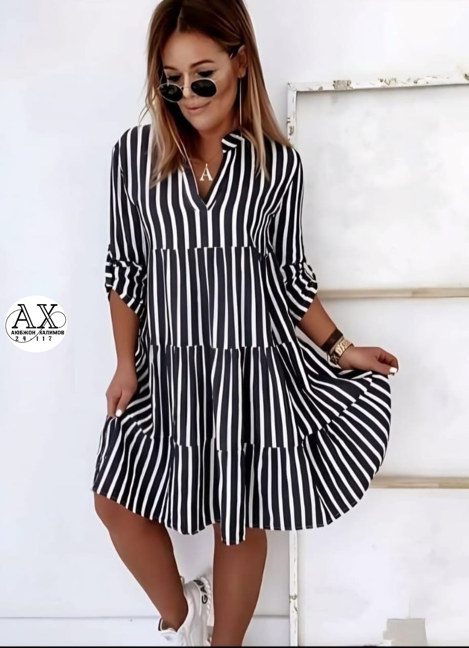 женское платье в полоску,платье в полоску,платье женская,полосатое платье,платье летнее