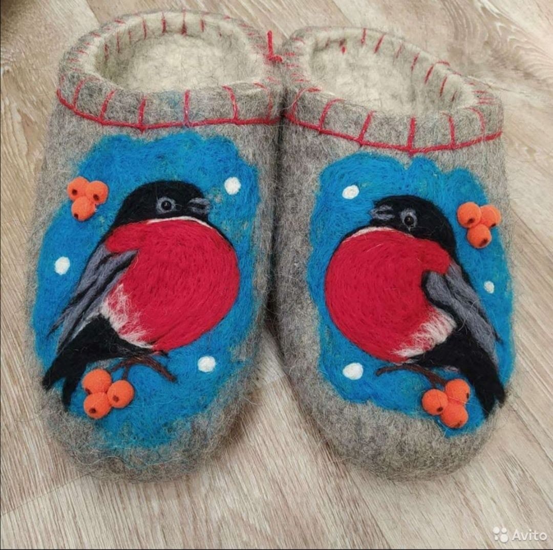 тапочки валяные,валенки тапочки,домашние тапочки ручной работы,тапки валенки,тапочки из натурального войлока