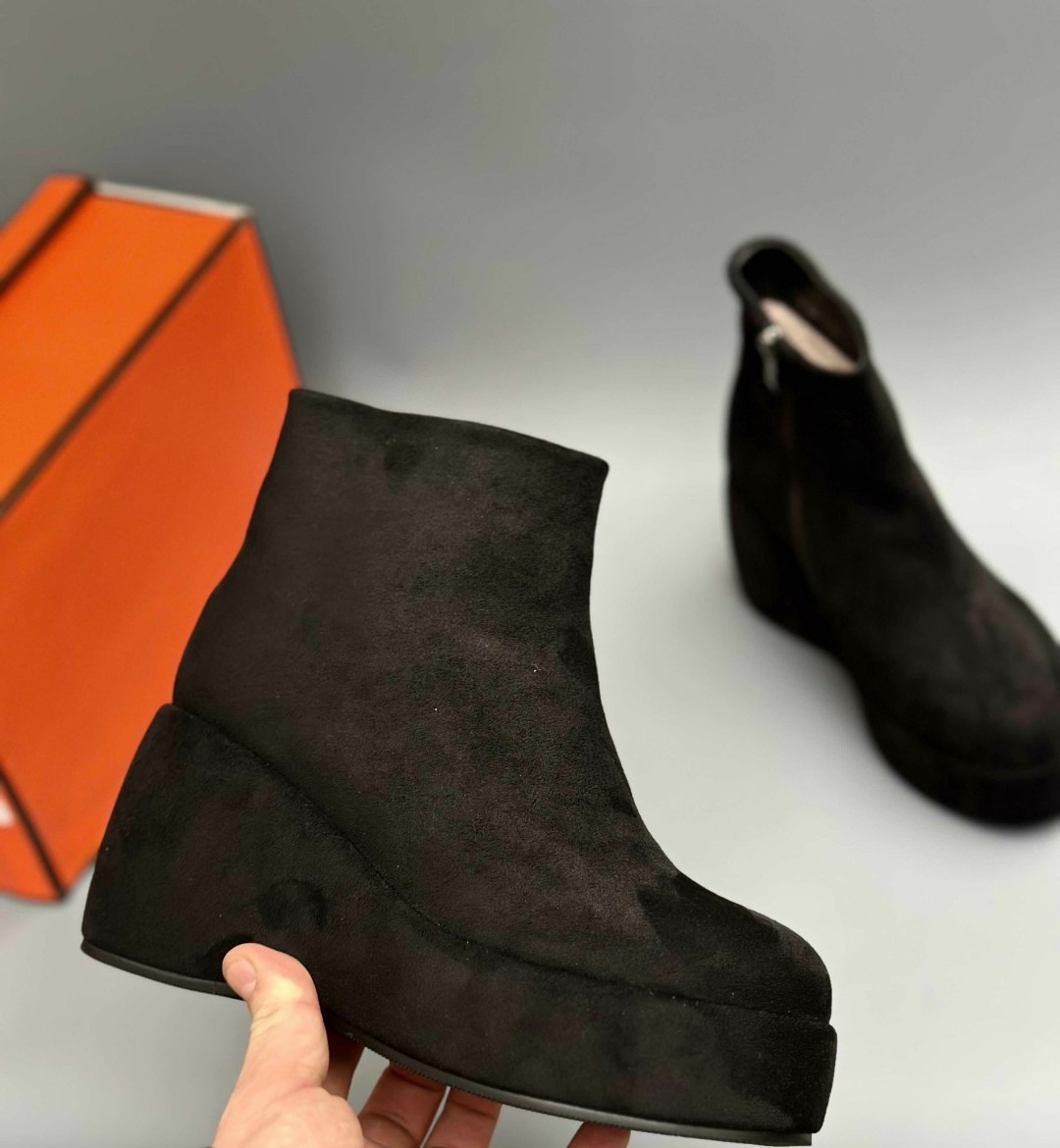 демисезонные ботильоны kelton 90960 velour nero,женские ботильоны kelton q1412, черный,,ботильоны kelton,ботильоны на платформе женские