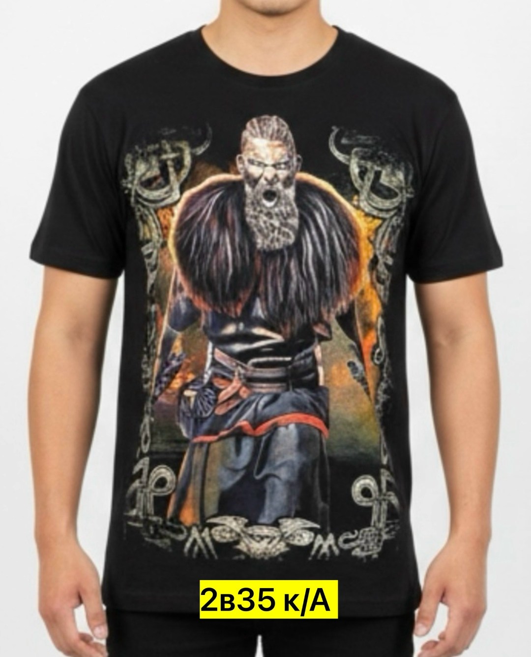 футболка русич,футболки славянский стиль,универсальные футболки,футболка с принтом викинг,футболка богатырь