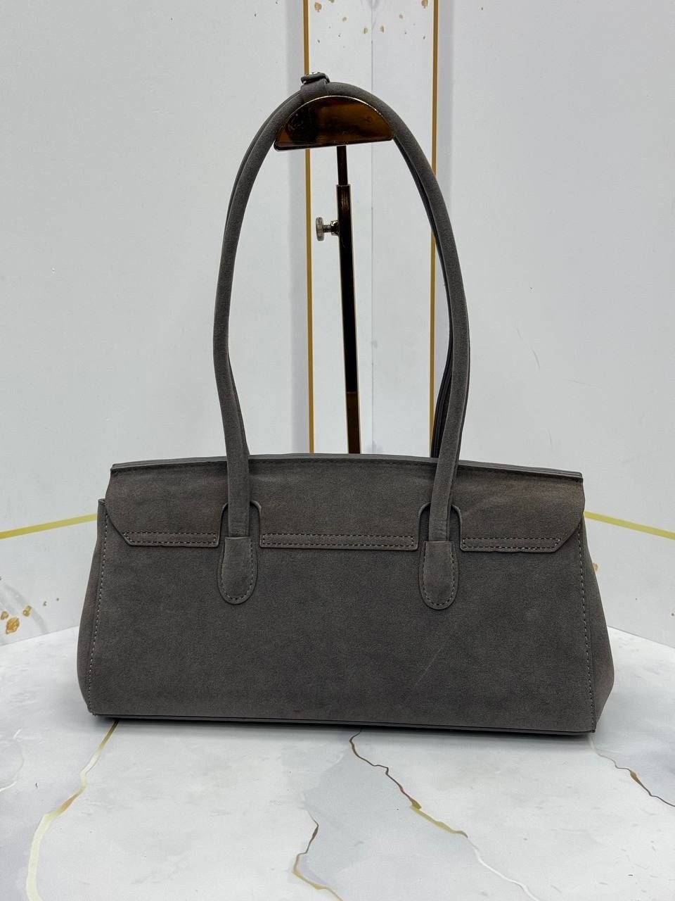 замшевая сумка серая,сумка замшевая,сумка,модная сумка из матовой замши,женская сумка из искусственной замши