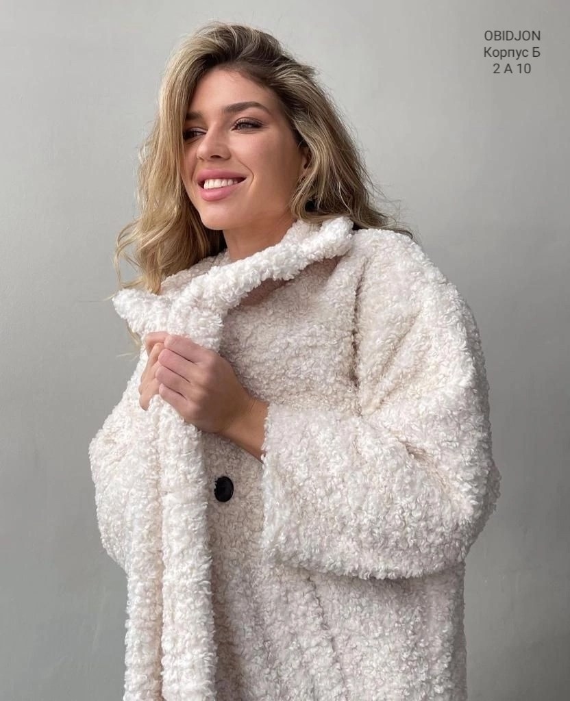 шубка тедди,шубка тедди 2025,шубка тедди оверсайз,каляев шуба тедди,шуба женская