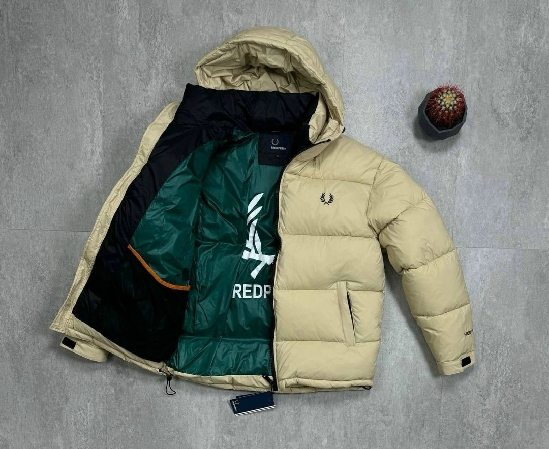 пуховик утепленный зимний куртка fred perry,зимние куртки,зимняя куртка fred perry,демисезонная куртка,пуховик fred perry