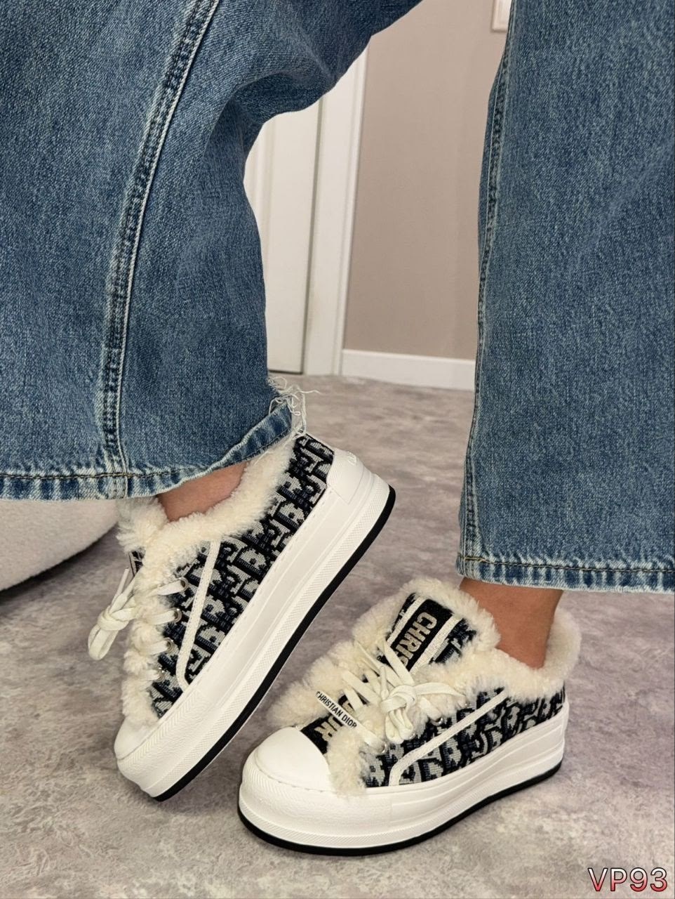 кеды christian dior walk'n'dior oblique winter kck211fr_s03w белые с чёрным,кеды walk n dior platform зимние на меху,кеды christian dior walk'n'dior oblique winter kck211fr_s02w белые с чёрным,женские