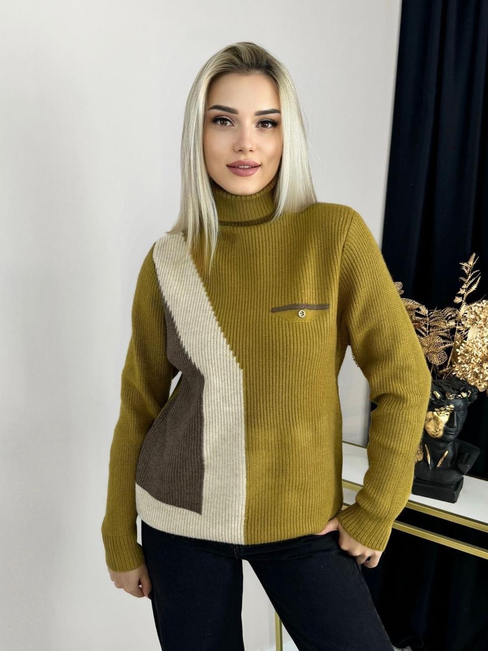 свитера женские,свитер,свитер вязаный оверсайз с горлом теплый,свитер теплый джемпер,свитера вязаные