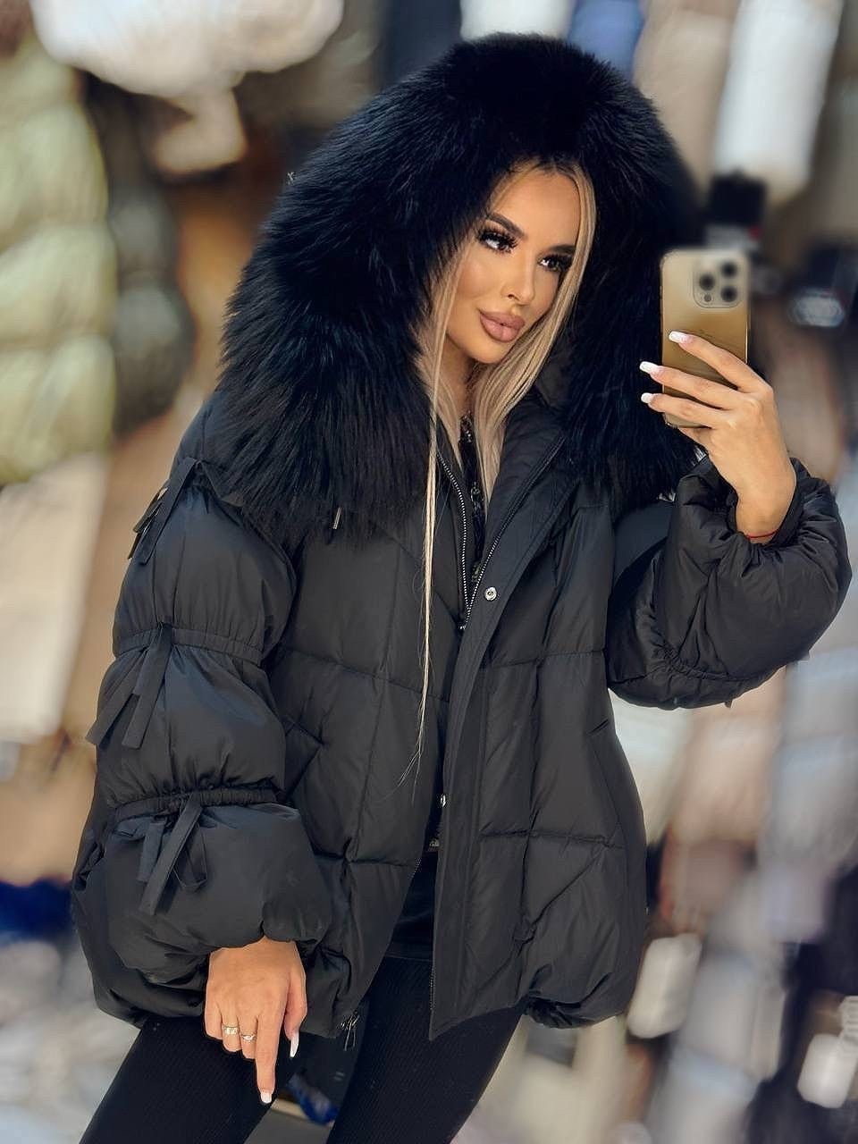 пуховик женский,женская куртка,женская зимняя куртка,куртка с мехом,куртка зимняя