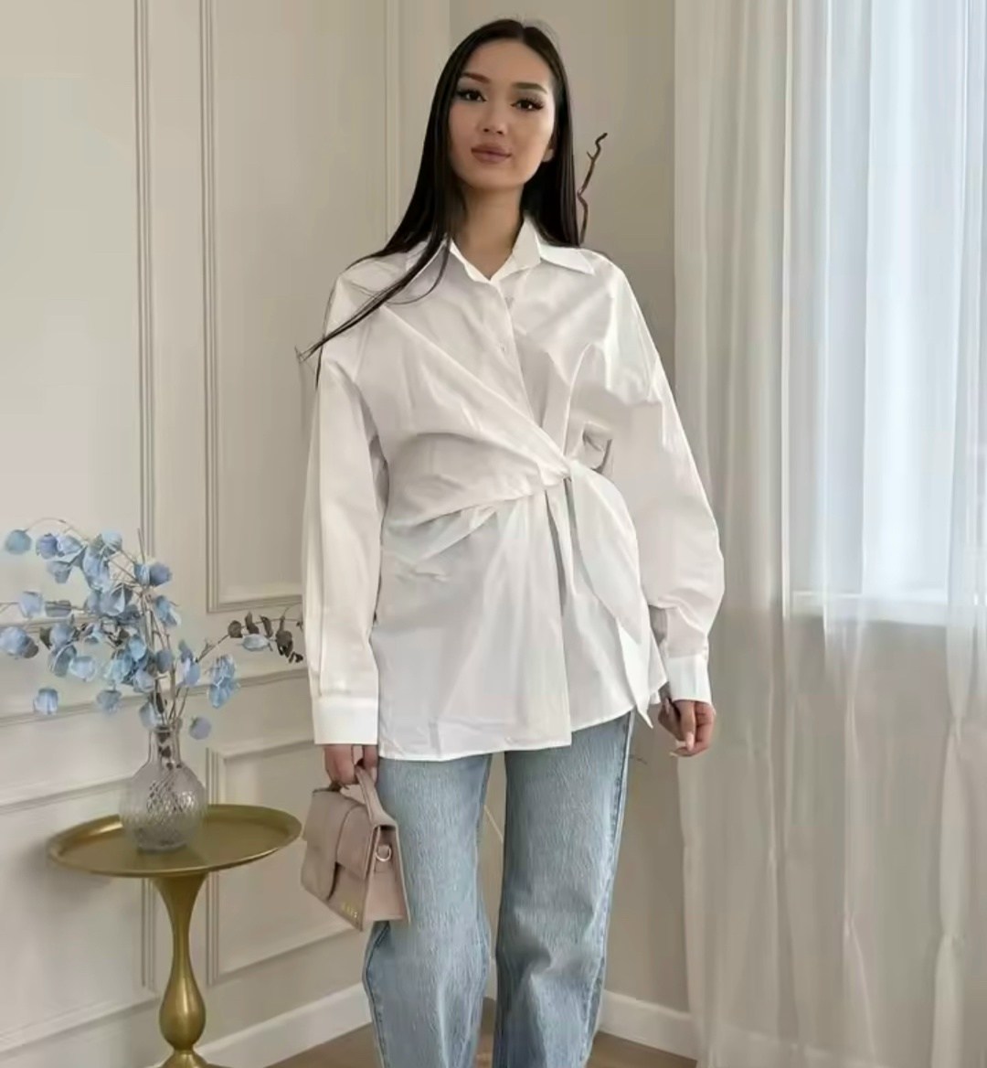 рубашка женская,рубашка,женская блуза,рубашка с завязкой