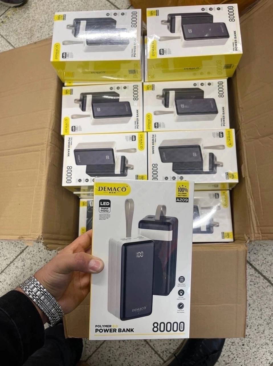 внешний аккумулятор power bank повербанк,внешний аккумулятор power bank,demaco power bank 50000mah,повербанк power bank,внешний аккумулятор power bank demaco