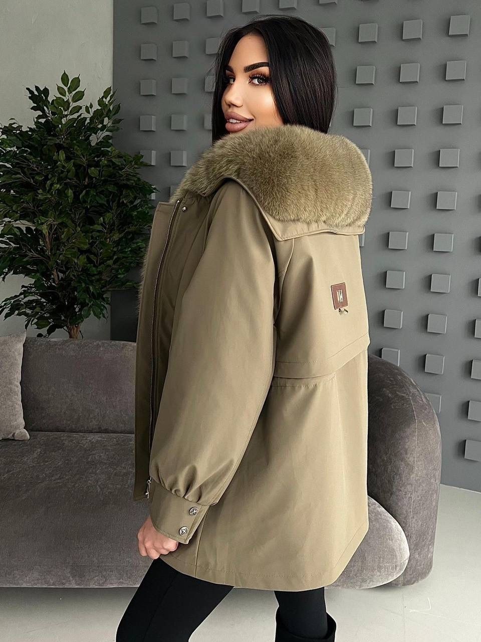 женская парка,парка демисезонная,женская зимняя куртка,парка с мехом,куртка парка