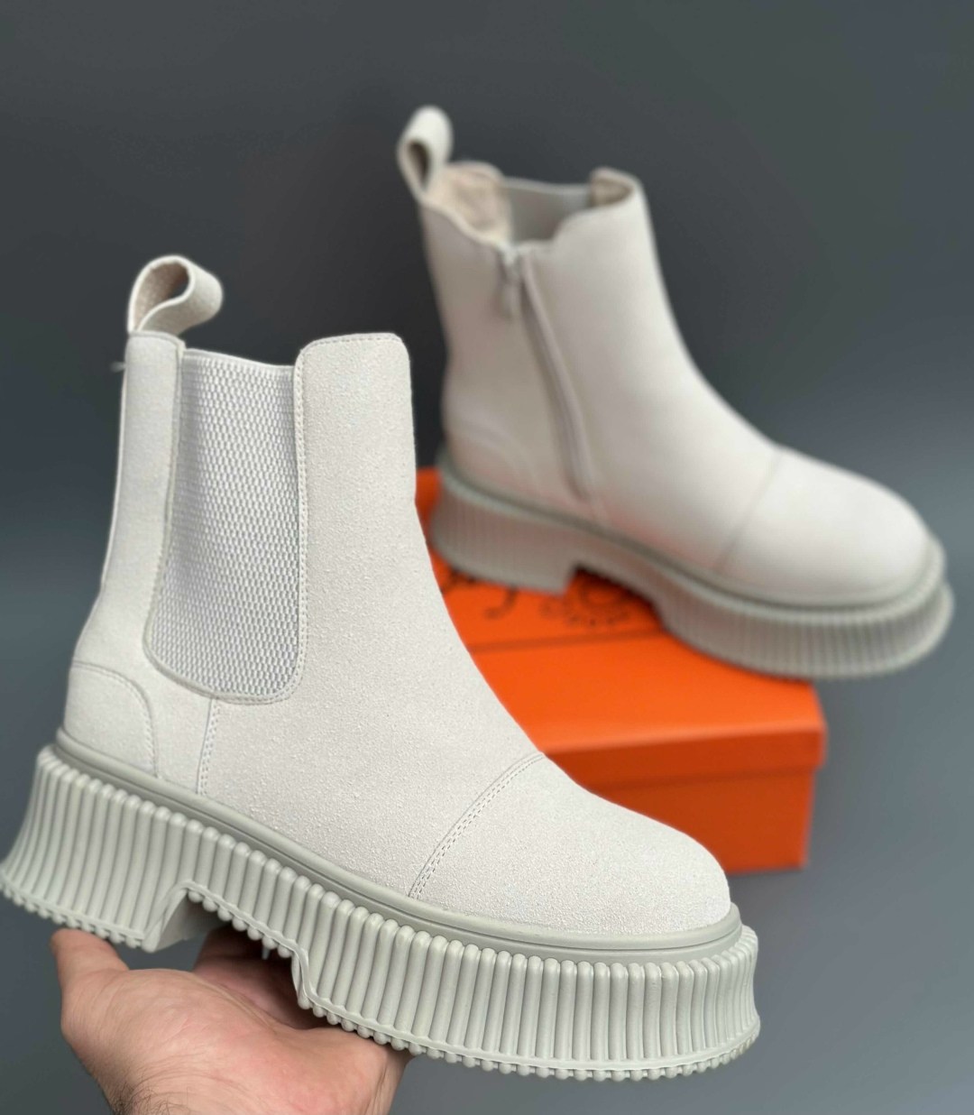 , женская,ботинки женские, бежевые ботинки,зимняя  женская