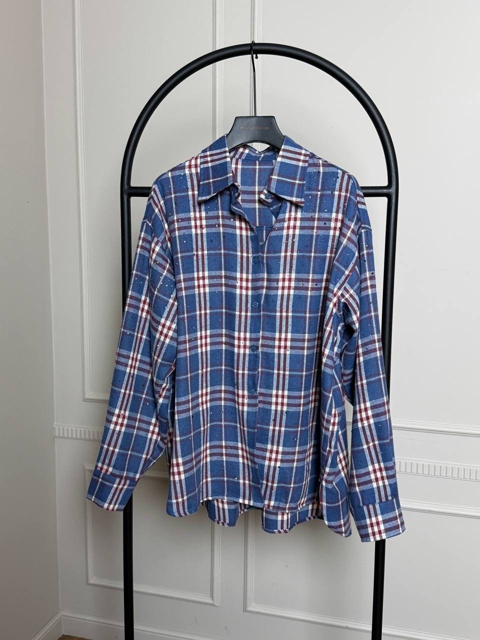 рубашка в клетку оверсайз на кнопках,рубашка в клетку оверсайз gcarol 480881905,рубашка в клетку,рубашка в клетку оверсайз,рубашка в клетку женская