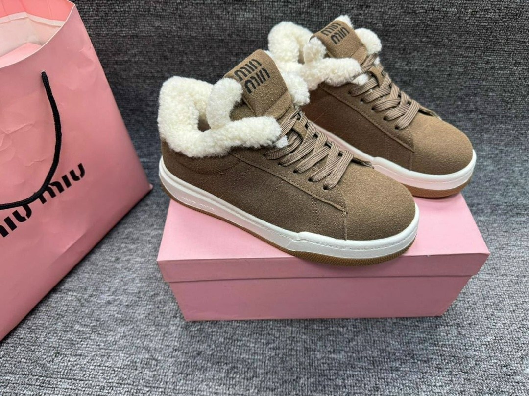 ,кроссовки miu miu женские,кроссовки miu miu,зимние кроссовки женские с мехом,кеды с мехом