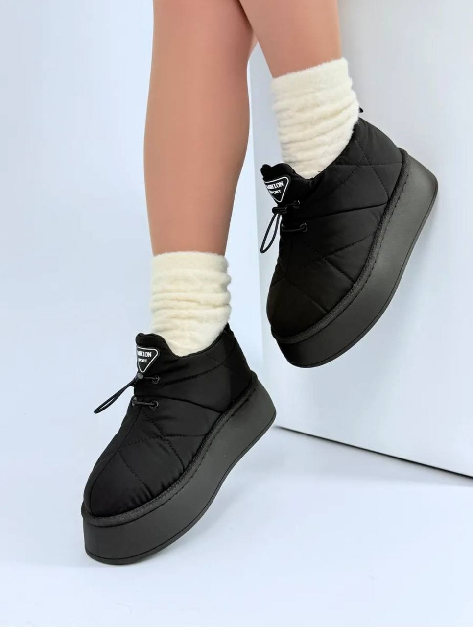 mar&tom угги дутики женские короткие на высокой платформе,зимние угги на платформе yourbox,,угги женские,угги дутики женские короткие на высокой платформе ugg цвет черный