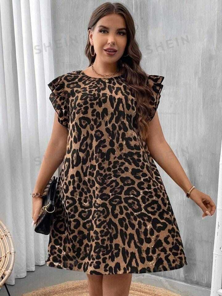 платье с леопардовым принтом,платье леопардовое,платье женское леопардовое,платье женское леопардовый принт,платье летнее