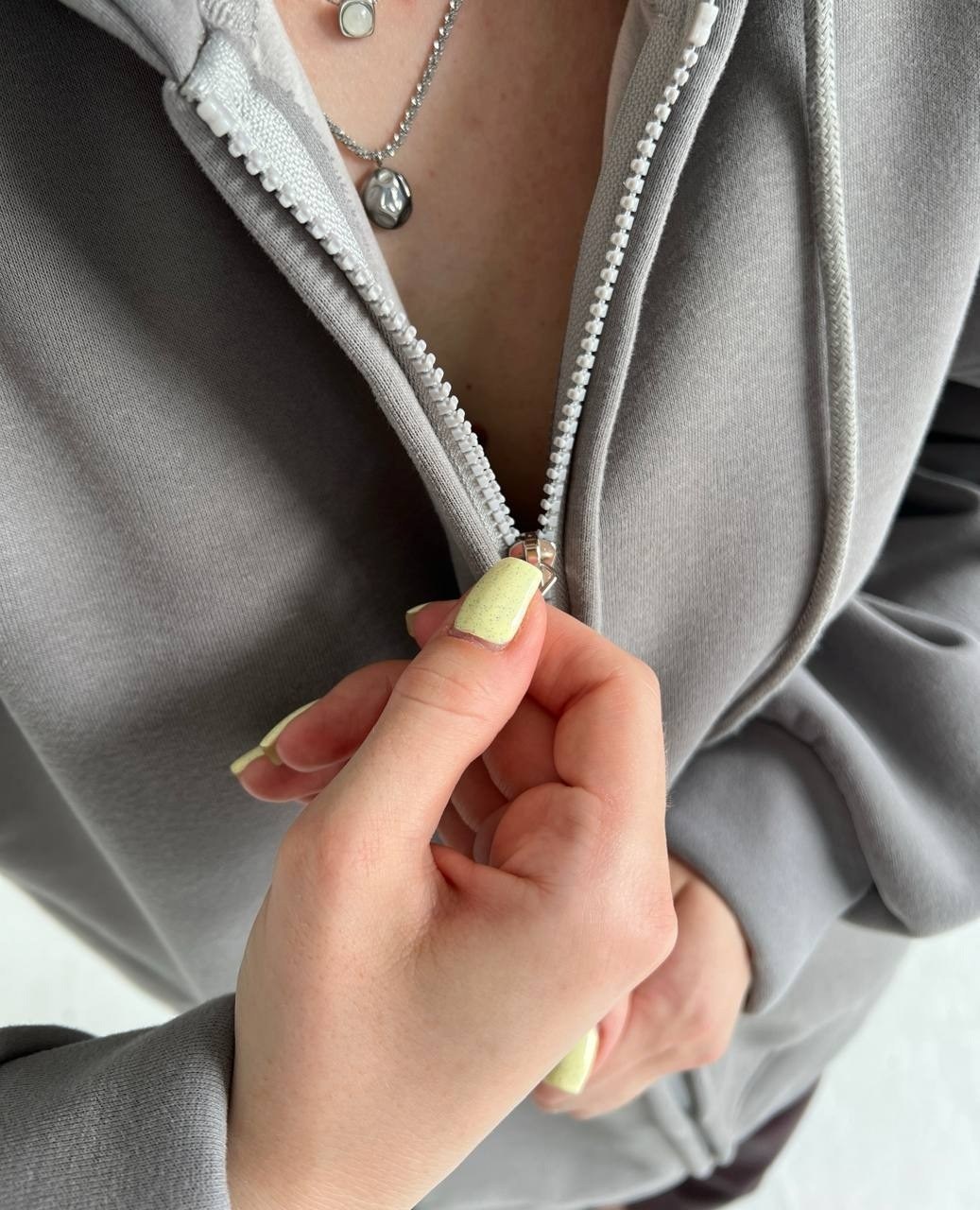 толстовка на молнии из футера 3х нит.начес серый,толстовка на молнии из футера 3х нит.начес серый макси,толстовка на молнии из футера 3х нит.начес сова серый,толстовка оверсайз,кофта на молнии оверсай