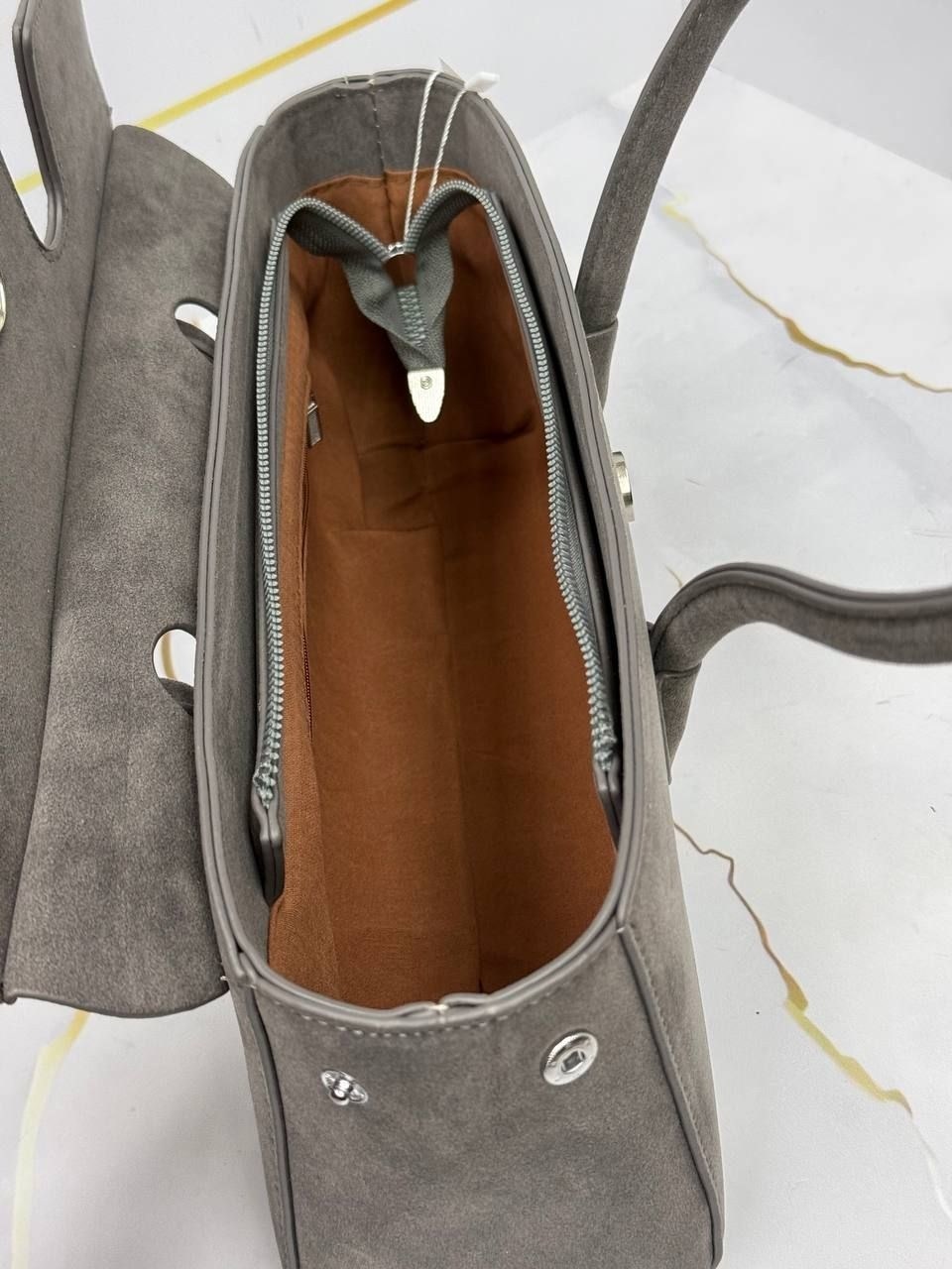 замшевая сумка серая,сумка замшевая,сумка,модная сумка из матовой замши,женская сумка из искусственной замши