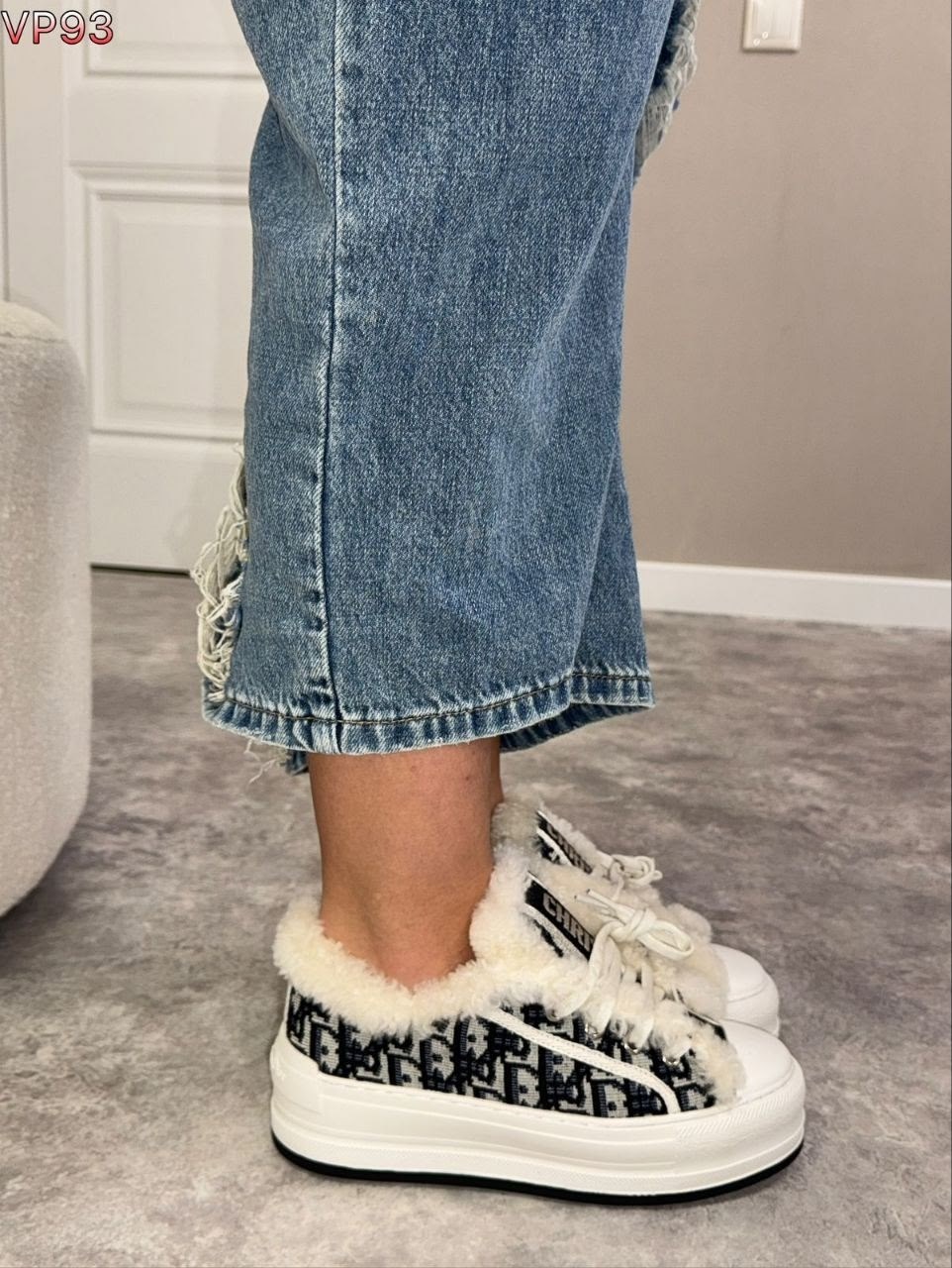 кеды christian dior walk'n'dior oblique winter kck211fr_s03w белые с чёрным,кеды walk n dior platform зимние на меху,кеды christian dior walk'n'dior oblique winter kck211fr_s02w белые с чёрным,женские