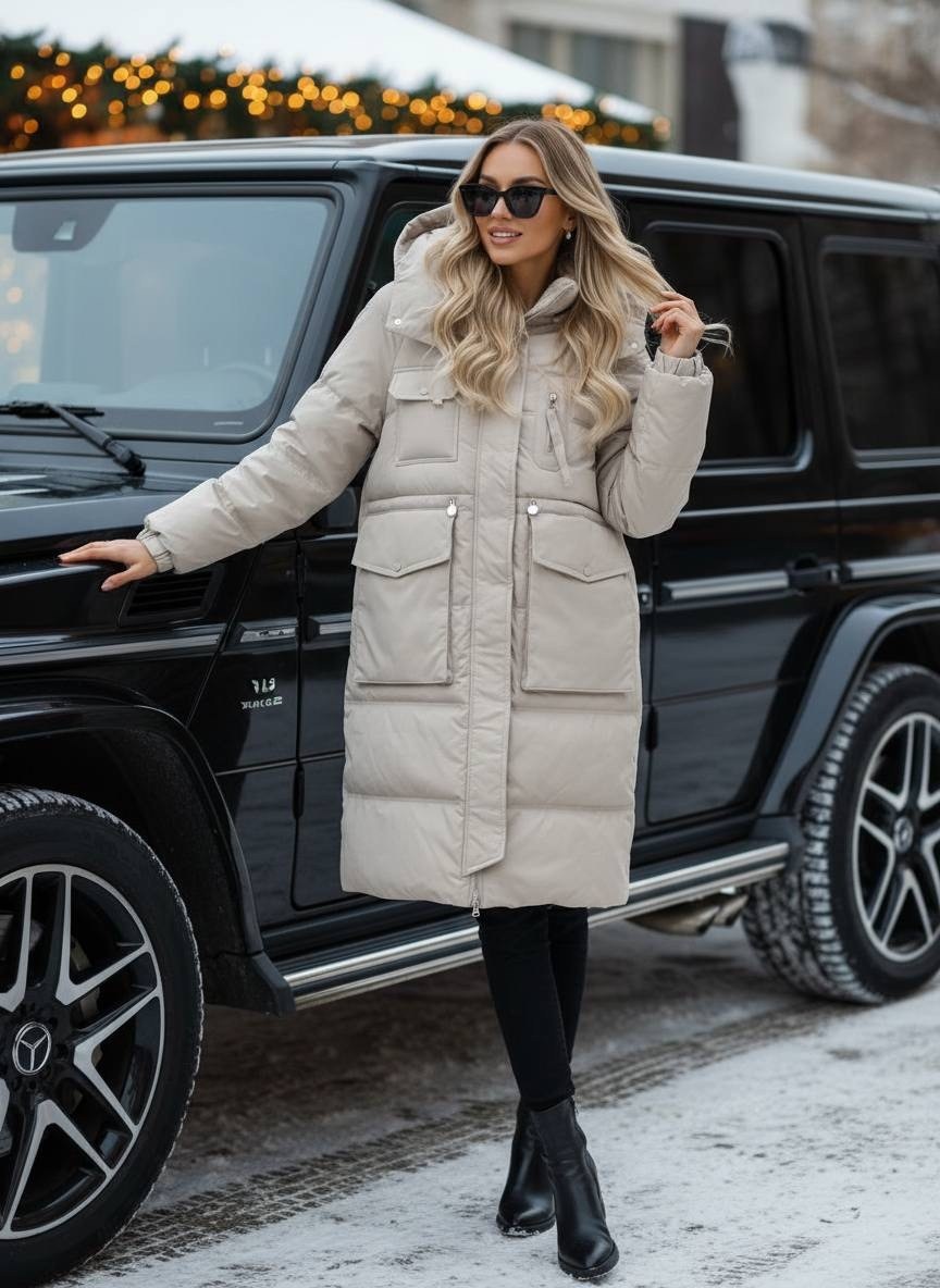 пуховик повседневный,пуховик зима,длинные пуховики,удлиненный пуховик,пуховик зимняя длинная