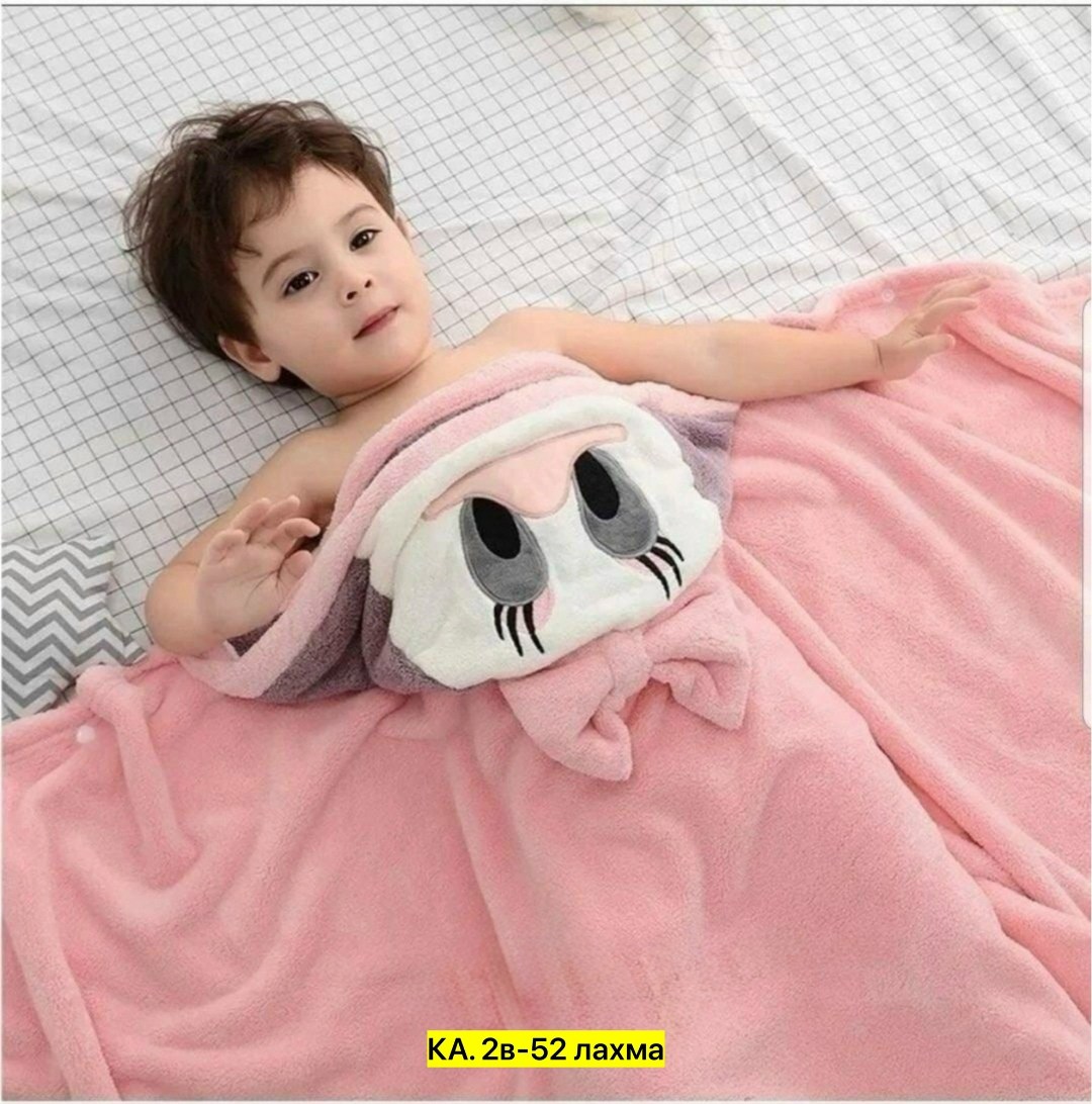 детское банное полотенце,полотенец детский,полотенце уголок детское из микрофибры,полотенце детское с капюшоном,полотенце детское банное с капюшоном