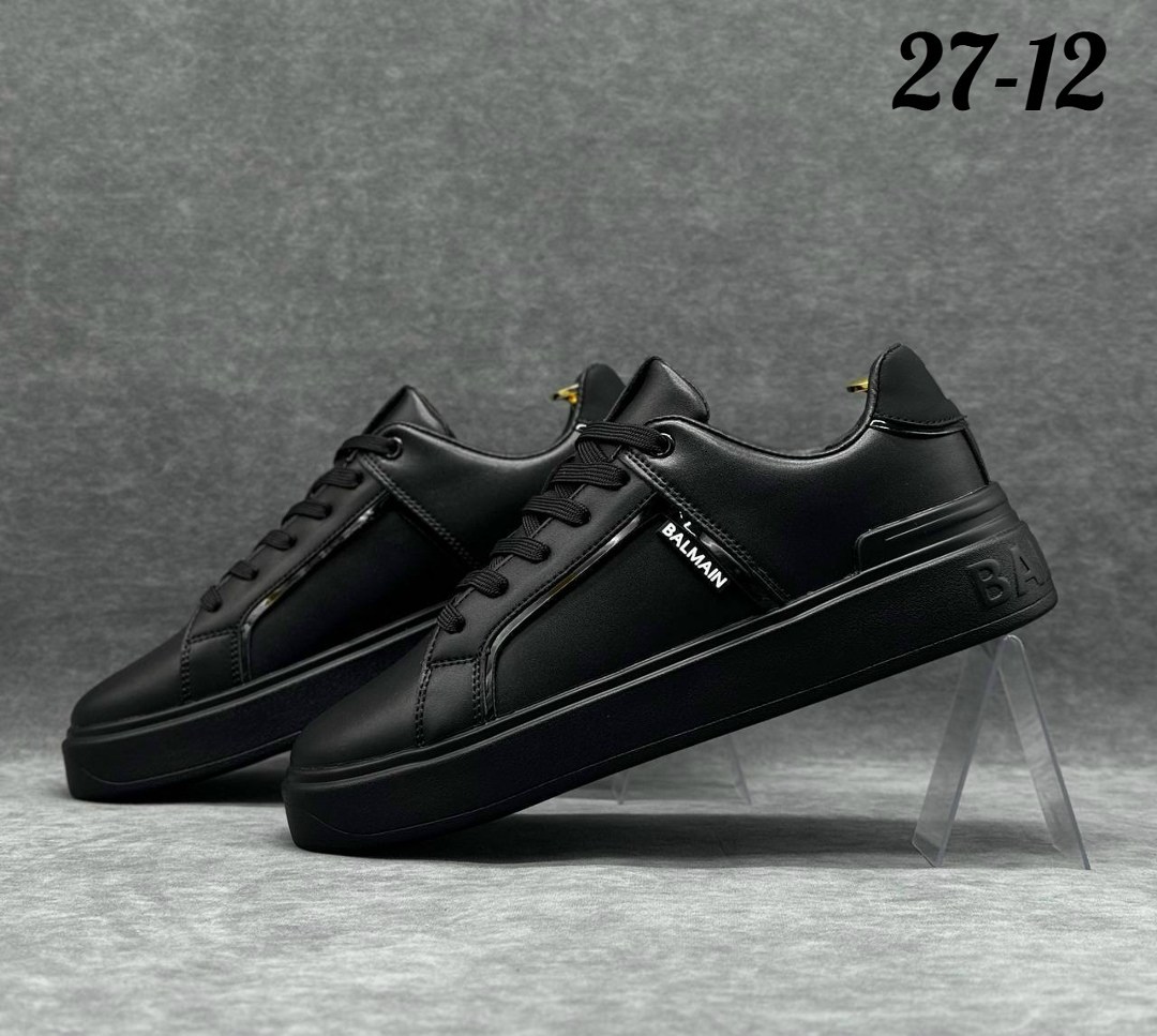 ,кроссовки balmain,кожаные мужские кеды,мужская ,кеды balmain