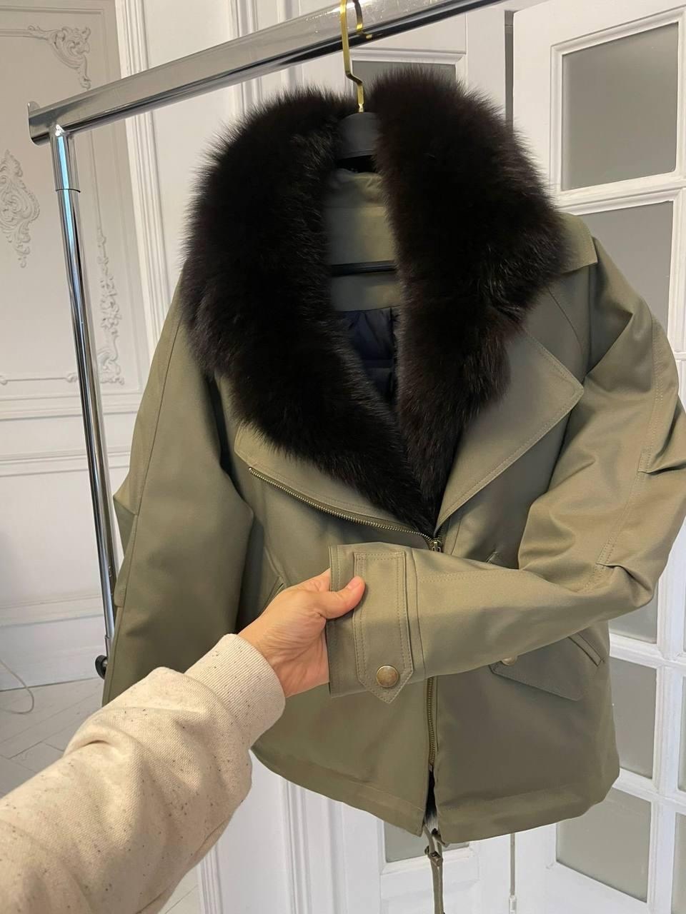 парка с лисьим мехом,парка с мехом,парка куртка натуральный мех,женская зимняя куртка,женская парка из натурального лисьего меха