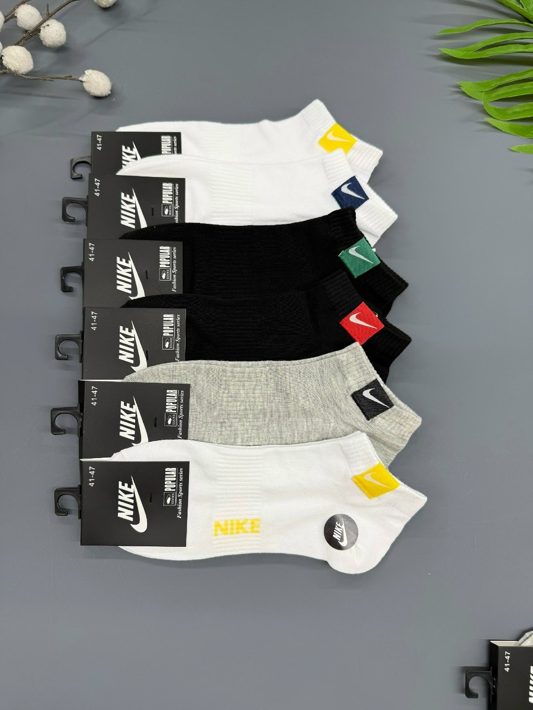 носки спортивные,мужские носки nike,носки мужские 10 пар nike,комплект носки мужские,носки мужские