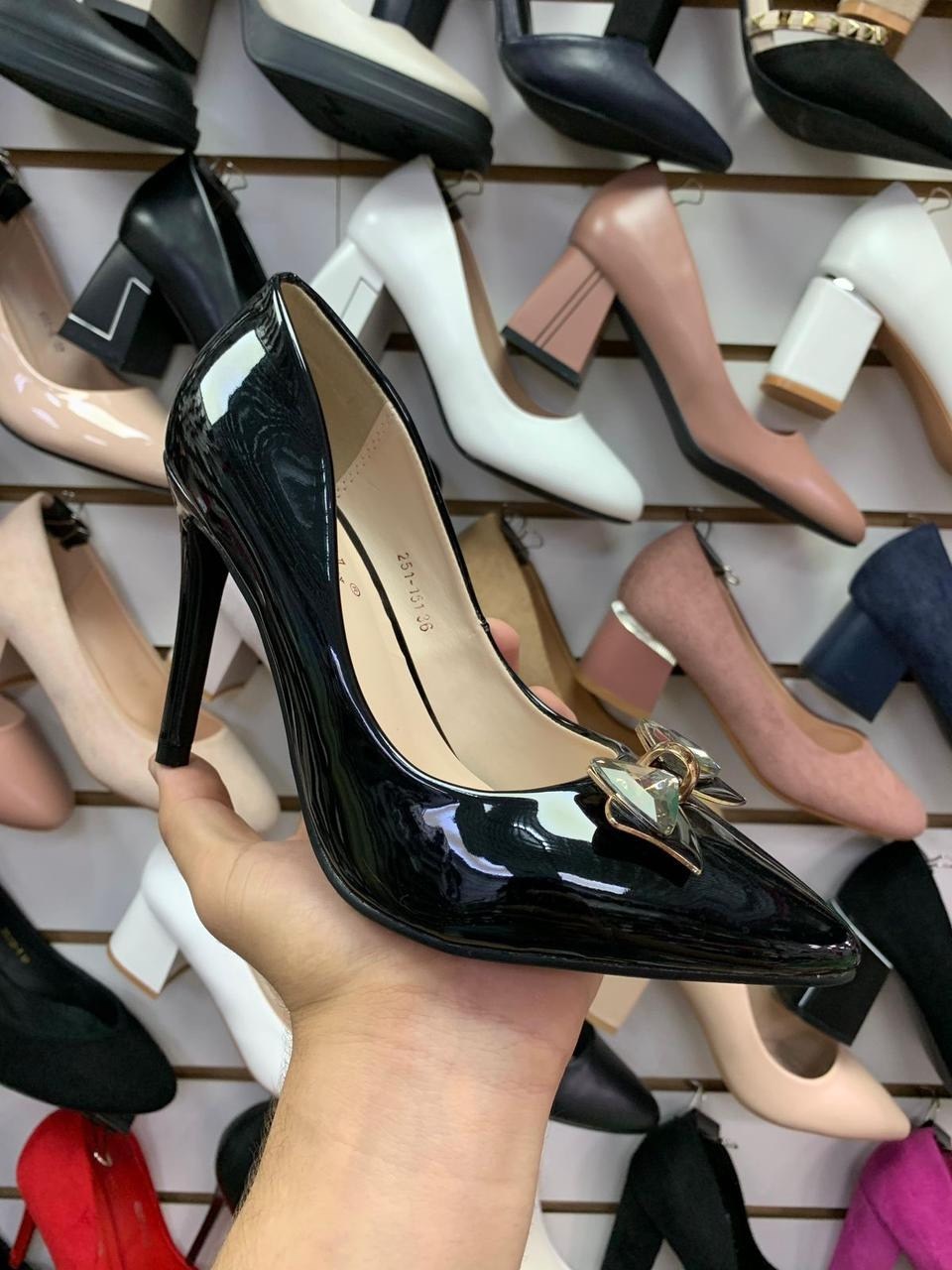 туфли женские,,лакированные туфли,женские туфли лодочки,туфли респект лакированные
