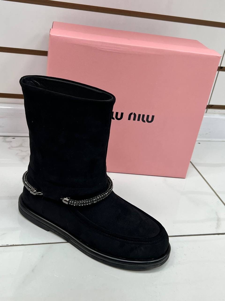 ,замшевые зимние угги юничел,угги женские,угги с цепочкой,угги