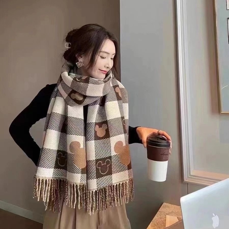 кашемировый шарф в клетку,теплые шарфы,зимние теплые шарфы,теплый шарф женский,клетчатый шарф