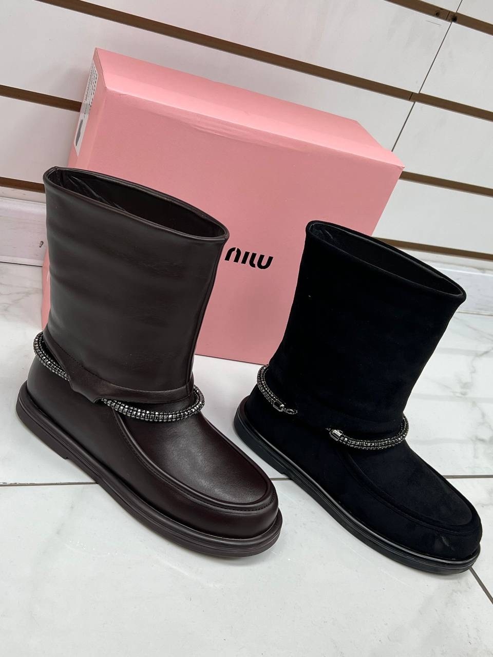 ,замшевые зимние угги юничел,угги женские,угги с цепочкой,угги