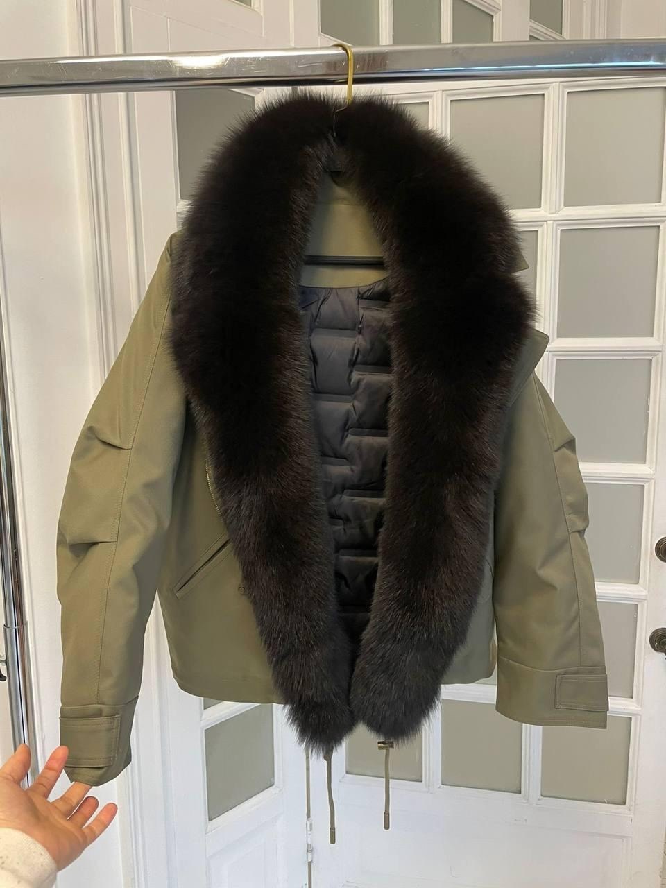 парка с лисьим мехом,парка с мехом,парка куртка натуральный мех,женская зимняя куртка,женская парка из натурального лисьего меха