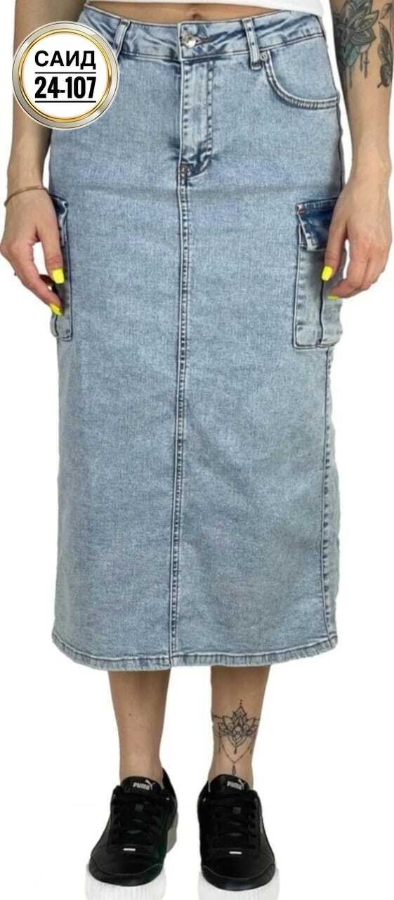 юбка джинсовая карго длинная,джинсовая юбка миди,юбка джинсовая,юбка джинсовая карго,женские джинсовые юбки