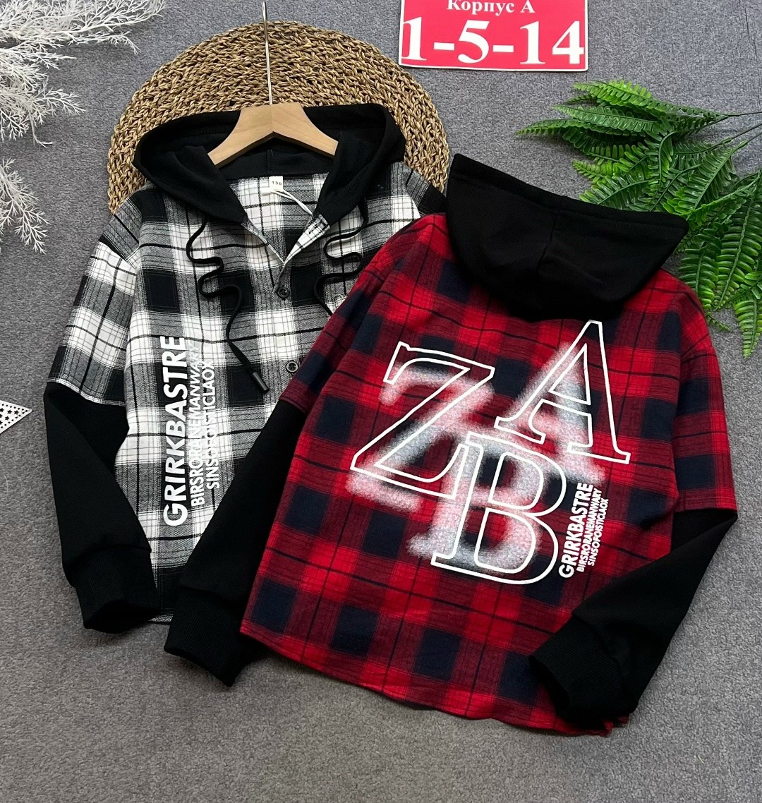 рубашка с капюшоном для мальчика,рубашка с капюшоном,рубашка с капюшоном для мальчика из футера,рубашка для мальчика в клетку подростковая,рубашка с капюшоном в клетку
