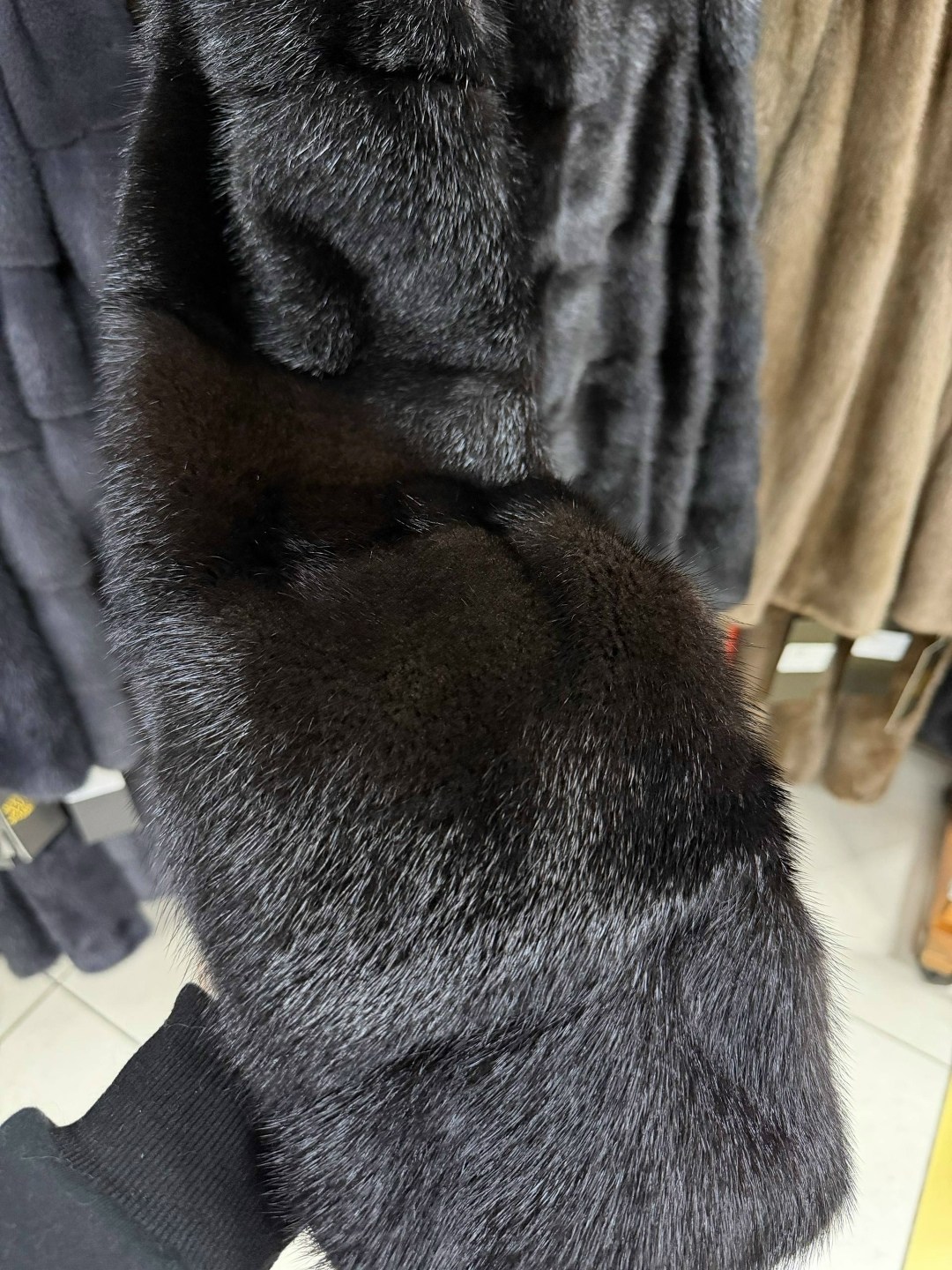 норковая шуба автоледи,норковая шуба,шуба норка,шубка из меха европейской норки стойка воротник цвет "графит",шуба из норки