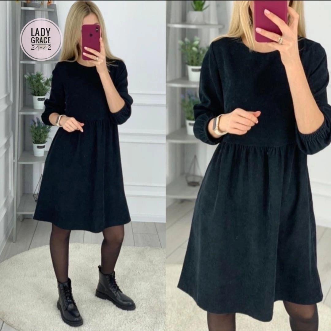 платье вельветовое повседневное,теплое платье,платье на флисе,платье,платье из микровельвета