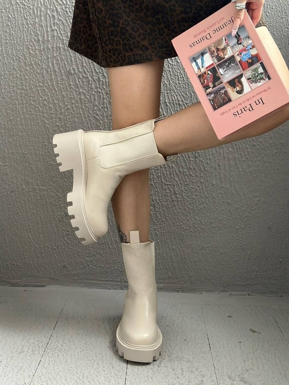 ботинки женские зимние челси respect,челси  бежевые,,челси ботинки демисезонные на платформе,ботинки-челси с широкой резинкой светло-бежевые