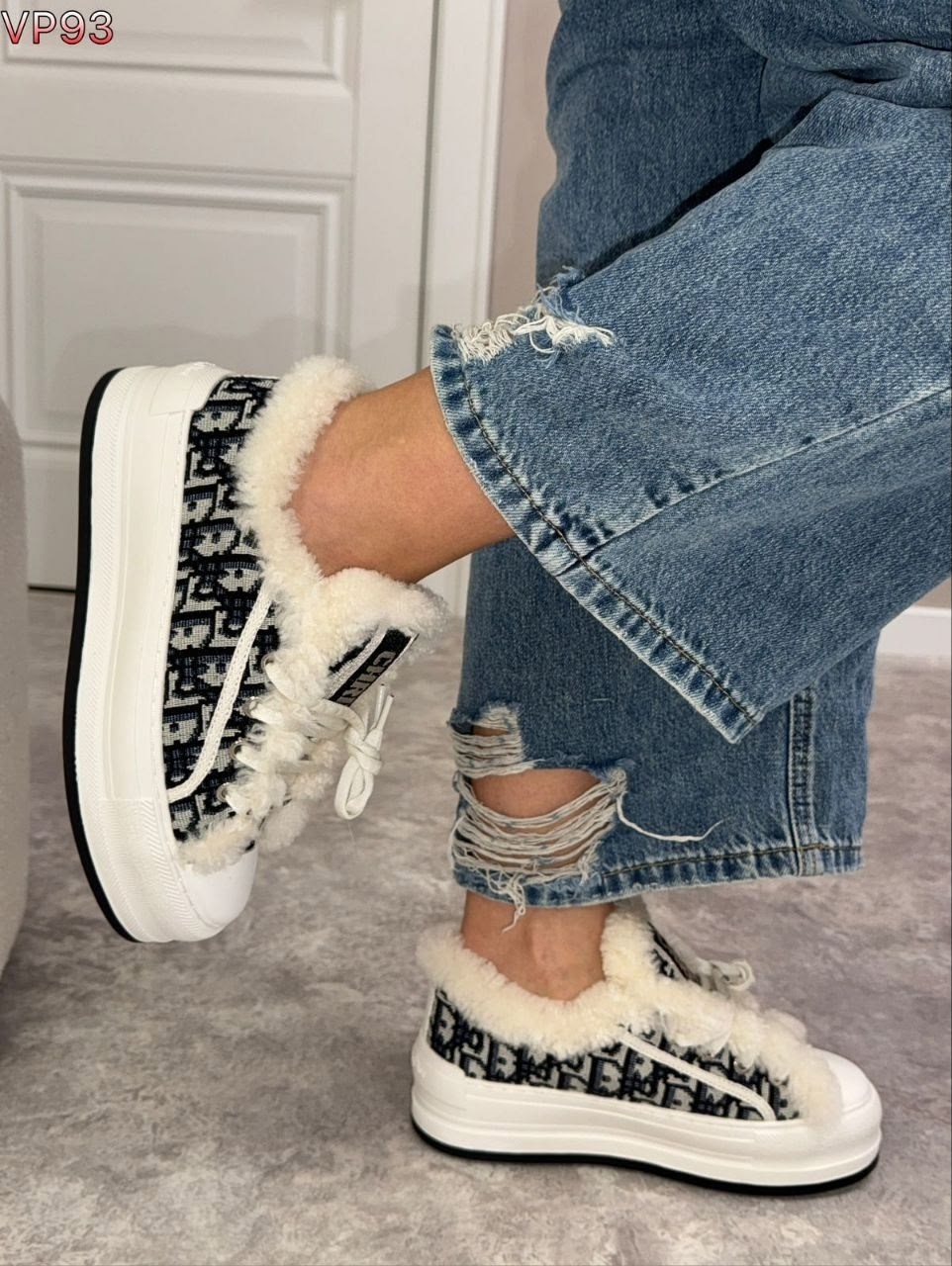 кеды christian dior walk'n'dior oblique winter kck211fr_s03w белые с чёрным,кеды walk n dior platform зимние на меху,кеды christian dior walk'n'dior oblique winter kck211fr_s02w белые с чёрным,женские