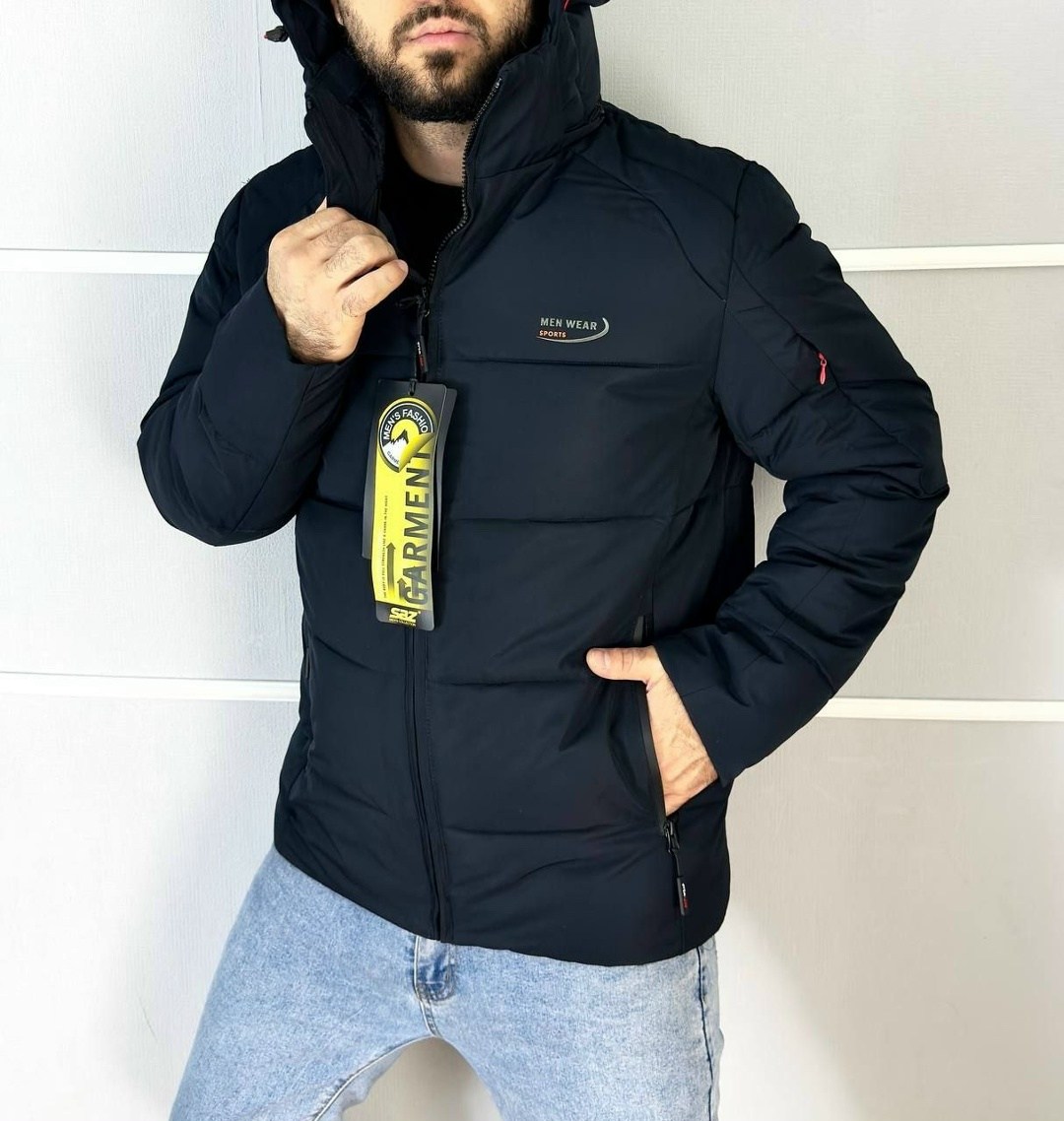 зимняя мужская куртка malidinu,куртка,оранжевая зимняя куртка,куртка пуховик мужская,куртка мужская