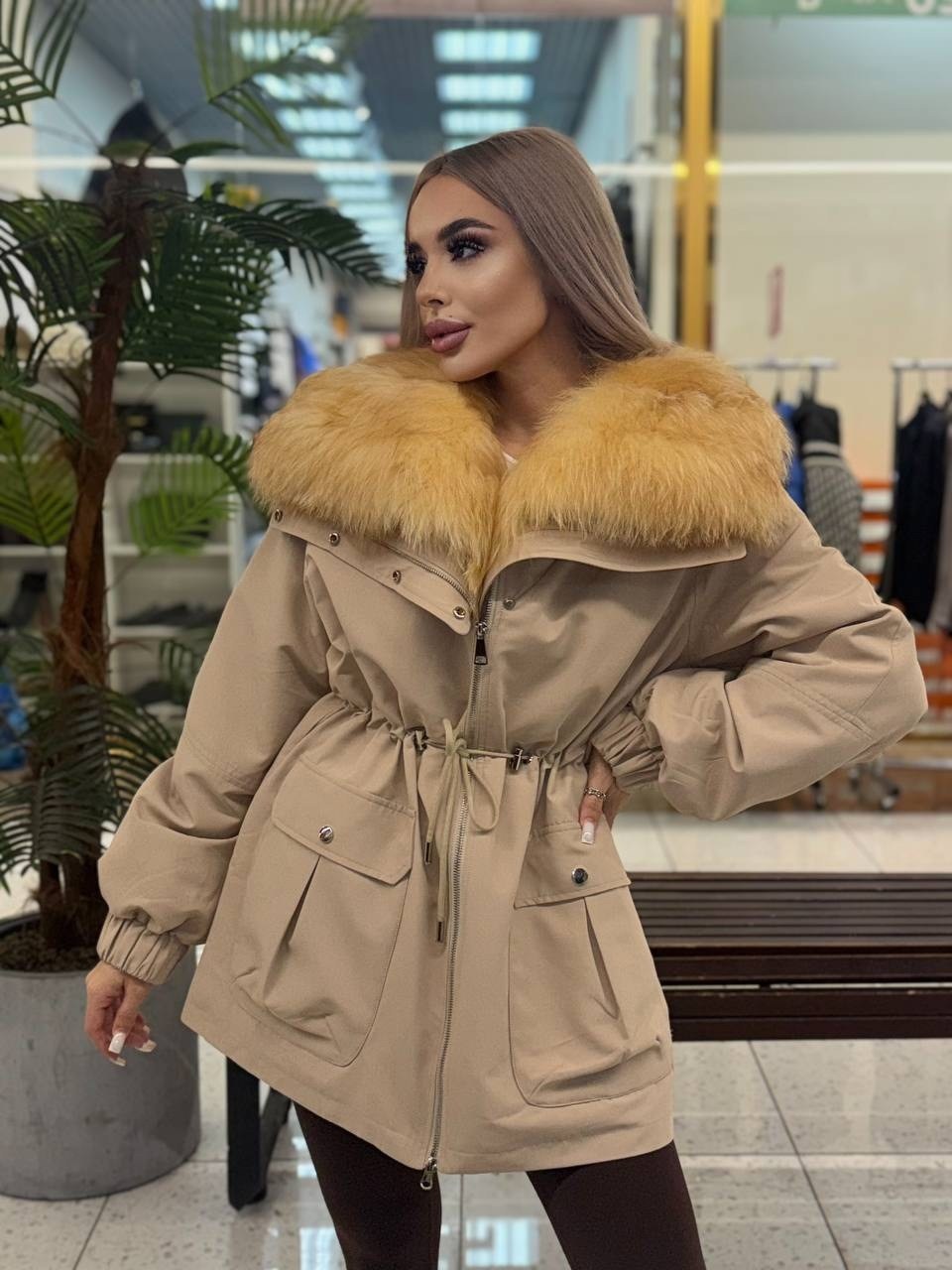 парка с мехом,парка с мехом женская,парка женская,меховая парка,парка с натуральным мехом