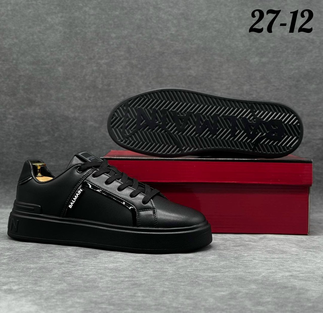 ,кроссовки balmain,кожаные мужские кеды,мужская ,кеды balmain