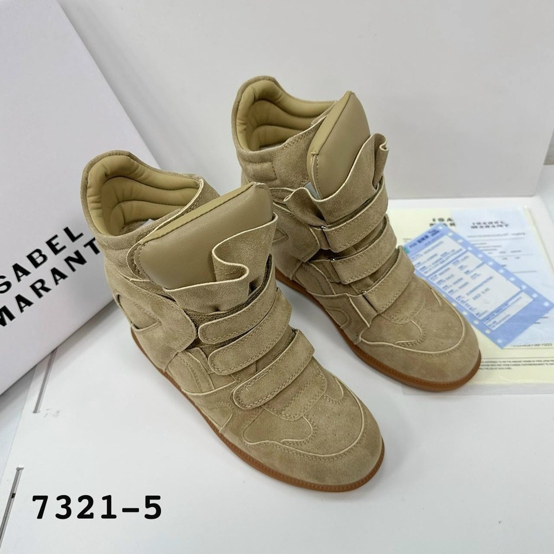 сникерсы изабель марант,,изабель марант ,isabel marant beige leather and suede bekett wedge sneakers size 37,изабель марант кроссовки