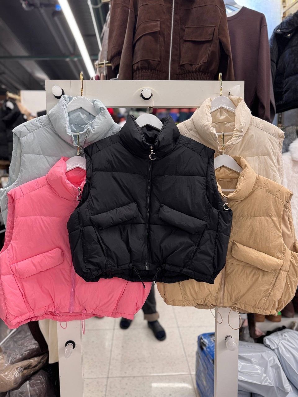 теплый жилет,жилетка женская,жилет женский,пуховой жилет,жилет