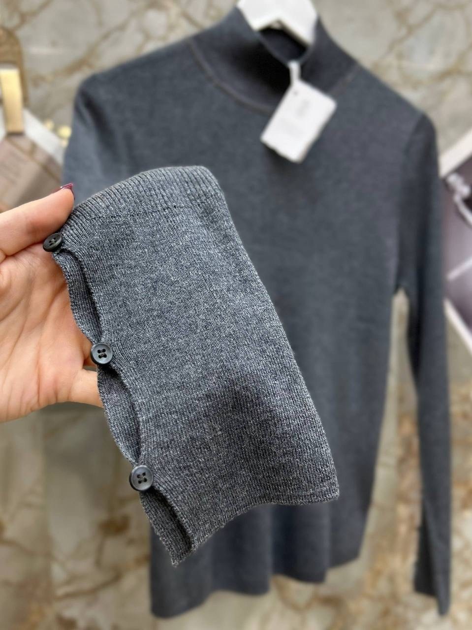 женская кофта,женская водолазка,кофта с воротником,водолазка с пуговицами,свитер с высоким воротником